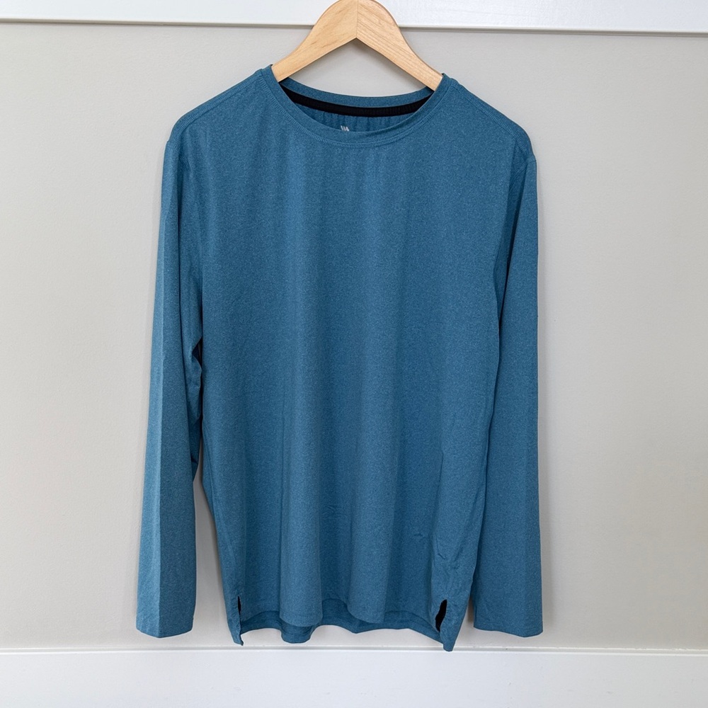 All in Motion Teal Long Sleeve Shirt